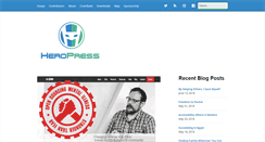 Desktop Screenshot of heropress.com